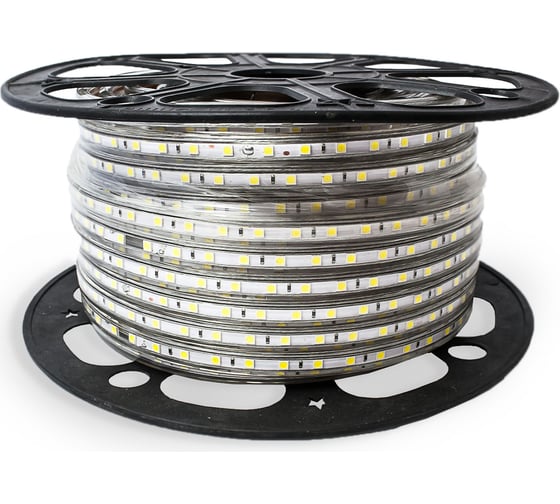 Лента Gauss LED 2835/120-SMD 7W 220V 600lm/m 3000K 11x6мм IP67 20м 311000122
