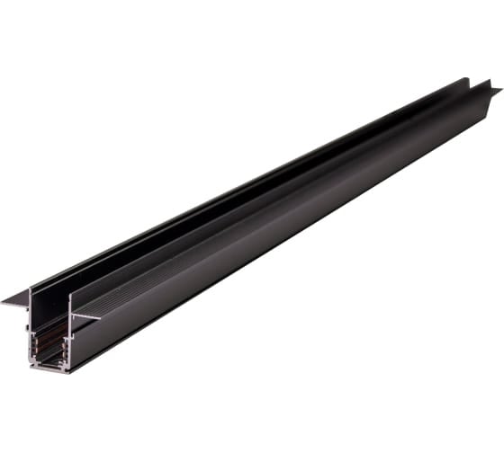Магнитный трековый шинопровод ЭРА TRM-R20-200B встраиваемый NOVA 2м 48V черный, Б0054767