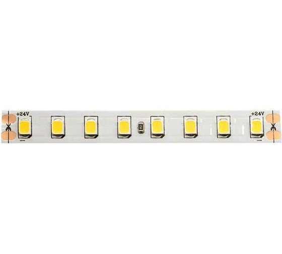 Светодиодная лента SWG SMD 2835, 128 LED/м, 11,5 Вт/м, 24В , IP20, Теплый белый 00-00003600