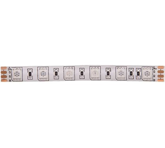 Светодиодная лента SWG 14,4 Вт/м SMD5050 Закрытая (IP65) Цвет RGB 24V 00000000364