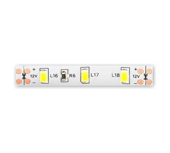 Светодиодная лента SWG 20 Вт/м SMD5630 Открытая (IP20) Цвет Нейтральный белый 12В 00000000536