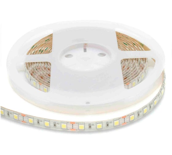 Светодиодная лента Apeyron 12В, СТ, 14,4Вт/м, smd5050, 60д/м, IP65, 700Лм/м 00-543