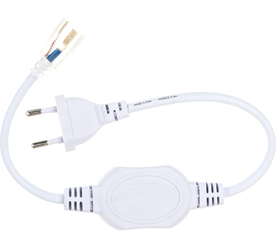 Шнур питания для светодиодной ленты OGM 220В, smd2835, 60д/м, IP44. PS3-44