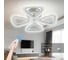 Потолочный светодиодный светильник Rivoli Alicia 6093-105 с пультом 64 Вт 3000К-6000К LED модерн, Б0052651 6