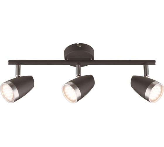 Светодиодный настенно-потолочный поворотный светильник Rivoli спот Joyce 6156-703 LED 3x4 Вт 3200К, Б0054691 1
