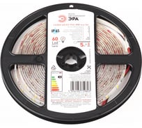 Светодиодная лента ЭРА LS2835-60LED-IP65-WW-eco-5m белая 5 м, Б0056517