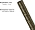 Опора витая металлическая садово-парковая TDM ELECTRIC, h=1800 мм, цвет бронза металлик SQ0330-0415 3