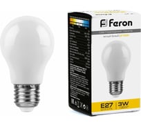 Светодиодная лампа FERON LB-375 E27 3W 2700K, 38266