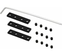 Коннектор прямой DesignLed серии SY Черный SY-CN-I-BL 00-00004165