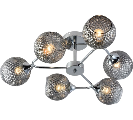 Люстра Rivoli Haley 3137-306 6хЕ27 60 Вт модерн, Б0055384 1