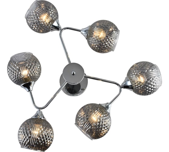 Люстра Rivoli Haley 3137-306 6хЕ27 60 Вт модерн, Б0055384