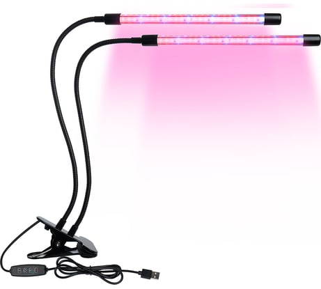 Светодиодный светильник для растений FERON 4W, алюминий, пластик IP40, DE7000, 41901