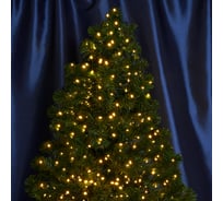 Светодиодная линейная гирлянда FERON CL10 20м + 3м 230V 2700К, c питанием от сети, зеленый шнур, 48181