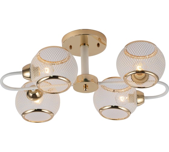 Люстра Rivoli Mortifera 3130-304 4хЕ27 40 Вт модерн, Б0054885 1