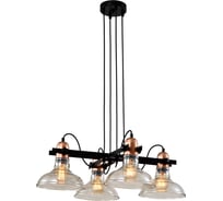 Люстра потолочный Rivoli Leila 4093-304 4хЕ27 40 Вт дизайн, Б0055028