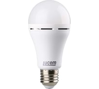 Светодиодная лампа Lucem с аккумулятором LM-EBL 15W 6500K E27 FLEBL152765L