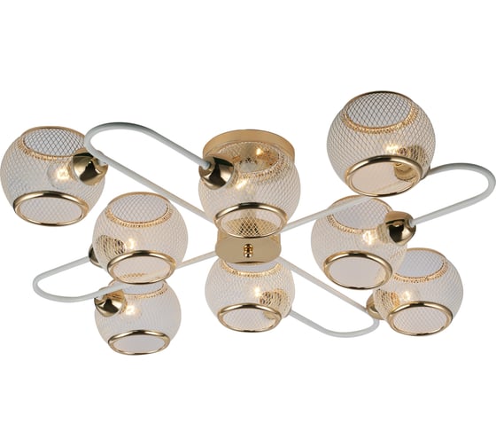 Люстра Rivoli Mortifera 3130-308 8 х Е27 40 Вт модерн, Б0054887