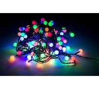 Светодиодная разноцветная гирлянда Sturm Мультишарики 100 ламп 10м, SL100-10M