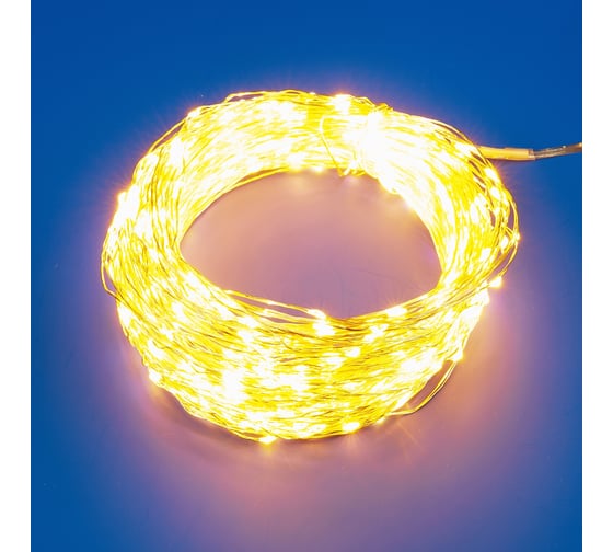 Светодиодная гирлянда Uniel ULD-S10000-1000/DTA/RC WARM WHITE IP44 DEW UL-00009944