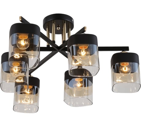 Люстра Rivoli Isadora 9133-306 6хЕ27 40 Вт модерн, Б0054753