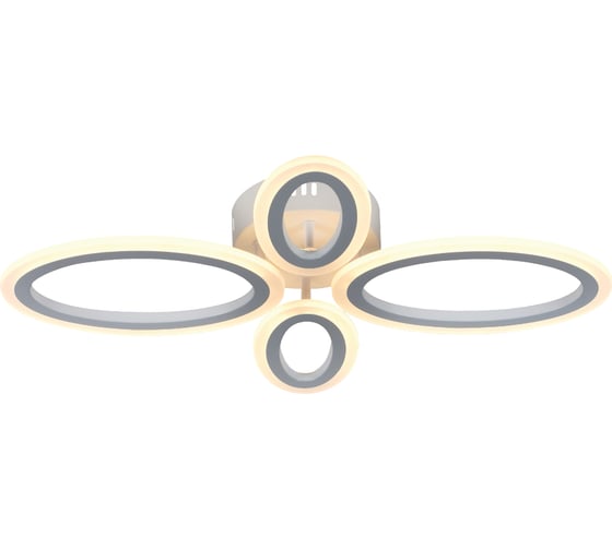 Светодиодный потолочный светильник Rivoli Leidiane 6097-104 64 Вт LED 2750К - 5850 К модерн с пультом, Б0054907
