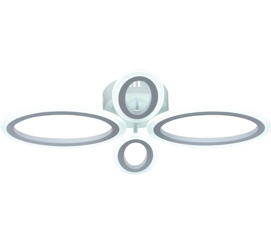 Светодиодный потолочный светильник Rivoli Leidiane 6097-104 64 Вт LED 2750К - 5850 К модерн с пультом, Б0054907
