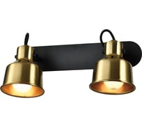 Настенно-потолочный поворотный светильник спот Rivoli Lenore 7060-702 2хЕ14 40 Вт с выключателем, Б0055020