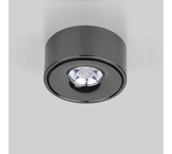 Накладной светильник Elektrostandard - Glide 8W черный жемчуг 25100/ a059330