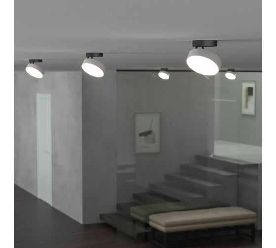 Накладной светильник Elektrostandard - Pila белый 12W 4200К 25135/LED/ a060188