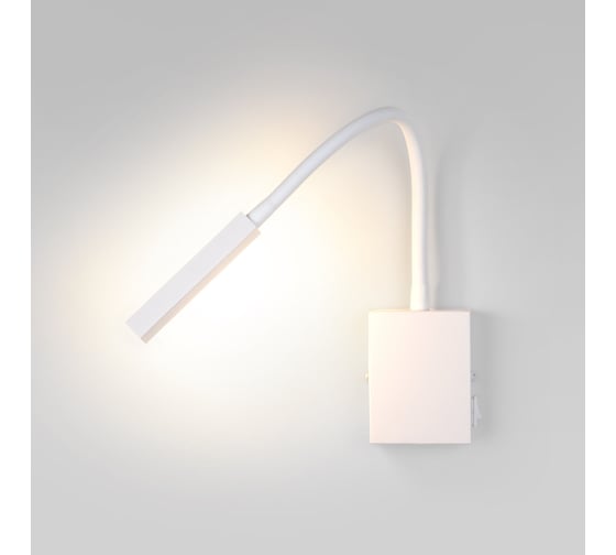 Настенный светодиодный светильник Elektrostandard - KNOB 40118/LED белый a058942