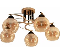 Светильник ЭЛЕТЕХ Лия/5 зол. НПБ 01-5x60-128 Е27 ИУ 1005404365