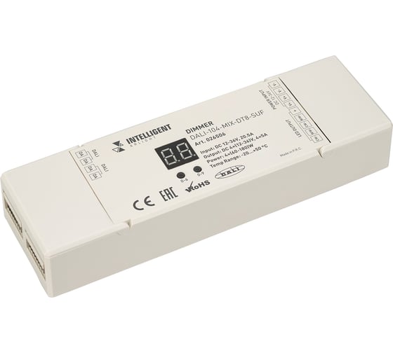 Диммер Arlight INTELLIGENT DALI-104-MIX-DT8-SUF 0 26506 1
