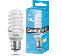 Энергосберегающая лампа 20Вт Camelion LH20-FS-T2-M/842/E27, 10523