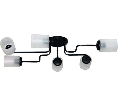 Светильник ЭЛЕТЕХ Техно 162 черный  (Плафон 8461) НСБ 01-6x60-114 Е27 ИУ 1005404589