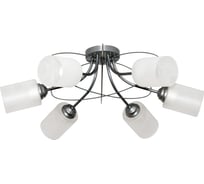 Светильник ЭЛЕТЕХ Орбиталь 161 хром (Плафон 8461) НСБ 01-6x60-106 Е27 ИУ 1005404584