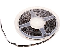 Светодиодная лента SKYWAY 12V 500см 300 SMD диодов 5050 Синяя  черная основа S03201034