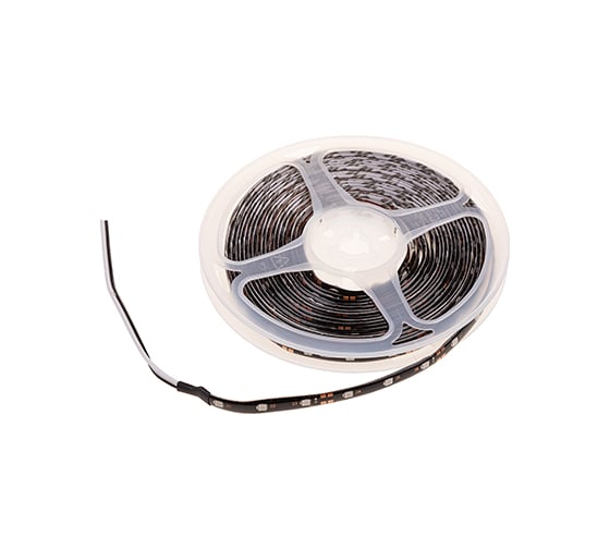 Светодиодная лента SKYWAY 12V 500см 300 SMD диодов 5050 Синяя  черная основа S03201034