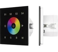 Сенсорная панель Arlight INTELLIGENT DALI-901-11-1G-4SC-RGBW-DT8-IN Black IARL, IP20 0 37199