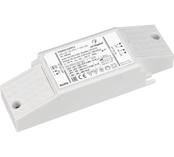 Блок питания Arlight ARJ-SP-18-PFC-1-10V-INS 030464