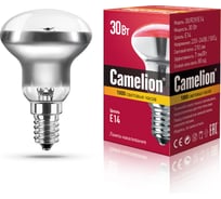 Зеркальная электрическая лампа накаливания MIC Camelion 30/R39/E14, 8976