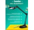 Лампа настольная черная Camelion KD-017A 3276 17