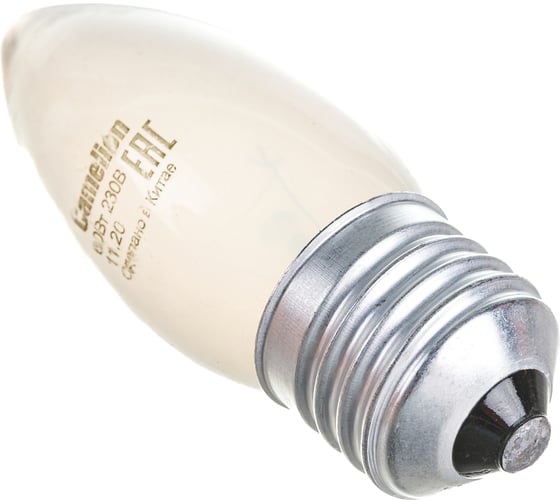 Электрическая лампа накаливания с матовой колбой MIC Camelion 60/B/FR/E27, 9867