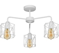 Потолочный светильник ЭЛЕТЕХ Стелла 131 бел.муар НПБ 01-3x60-202 Е27 ИУ 1005404671