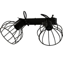 Настенный светильник ЭЛЕТЕХ Эстель 521 черн.муар НББ 01-2x60-111 Е27 ИУ 1005404797