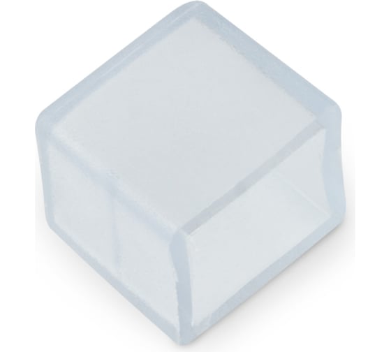 Изолирующий зажим (заглушка) для светодиодной ленты Uniel 220В UCW-K10 CLEAR 025 POLYBAG UL-00000870