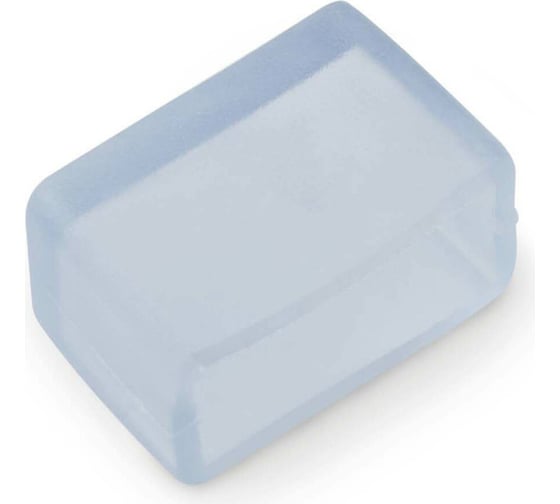 Изолирующий зажим (заглушка) для светодиодной ленты Uniel 5050 UCW-K14 CLEAR 005 POLYBAG 10836 1