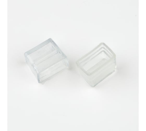 Изолирующий зажим (заглушка) для светодиодных лент Uniel UCW-N11 CLEAR 025 POLYBAG UL-00009277 1