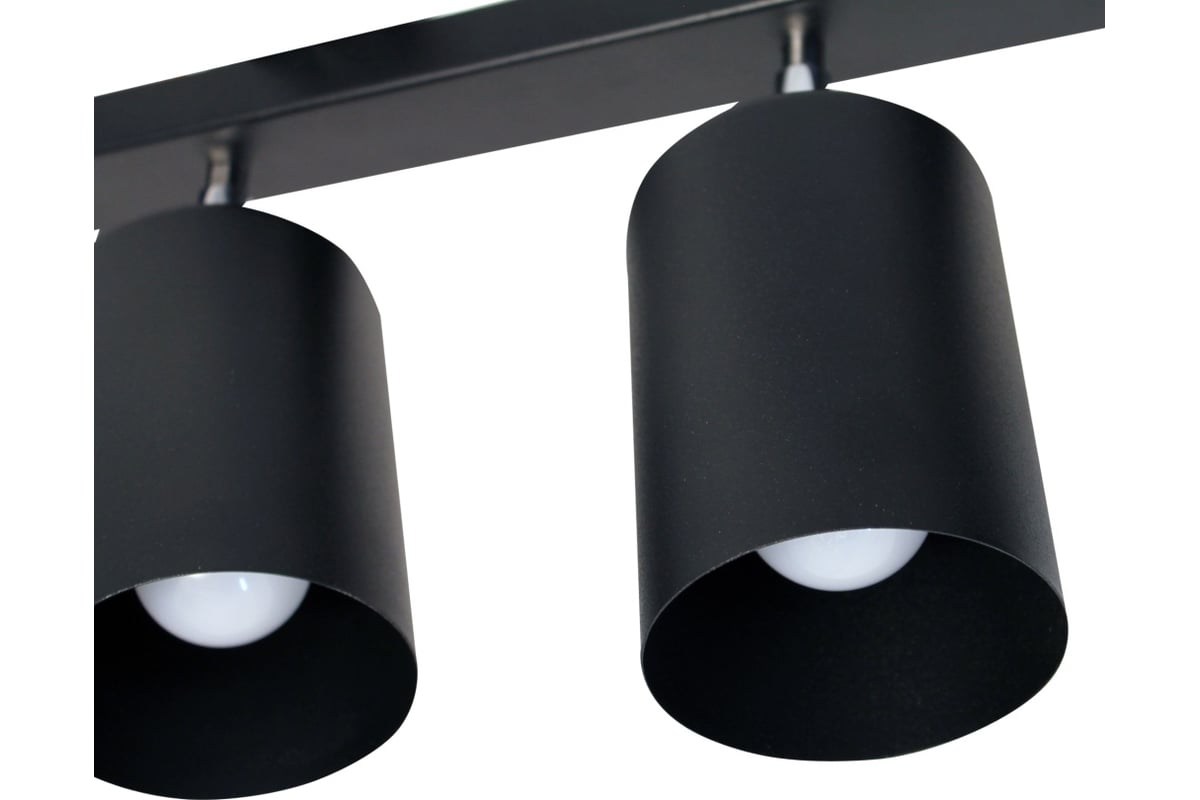 Светильник ЭЛЕТЕХ Спот НПБ 01-5x60-513 черный матовый/черный ИУ ...