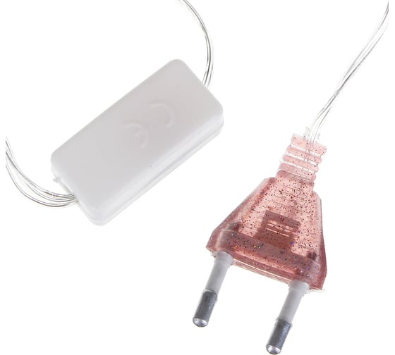 Электрическая гирлянда LED Сноубум насадка Рамбутан, 3м, 15LED, RG/RB,автореж, ПВХ прозр., коннект, 220В 381-136