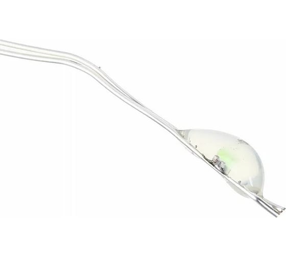 Электрическая гирлянда LED Сноубум нитка росы 1м, 10LED, мульти, питание 2xCR2032 351-500